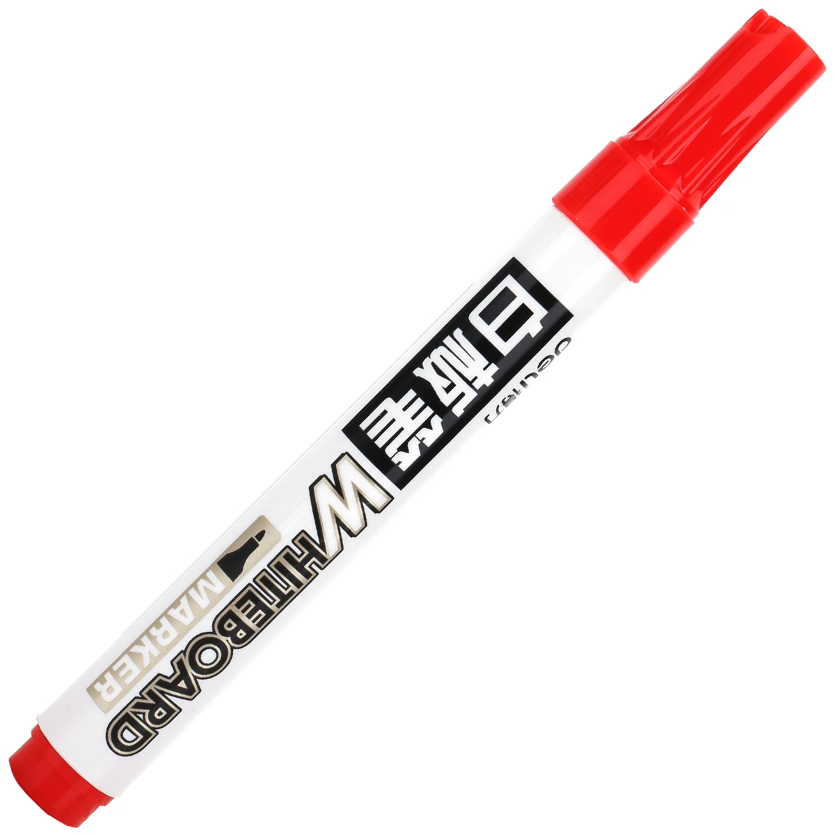 1 шт. большой черный красный синий пластик масляной водонепроницаемый Перманентный маркер ручка офисные школьные принадлежности Deli - Цвет: S511 red