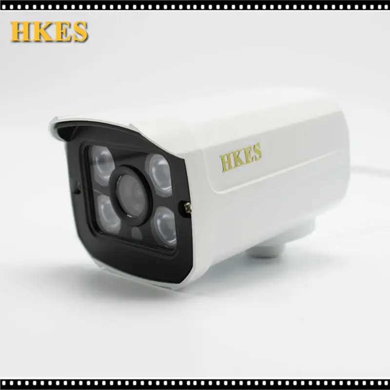 HKES Newest Security Camera CCTV 4PCS Array LED Waterproof Outdoor Surveillance AHD Camera FULL HD 1080P