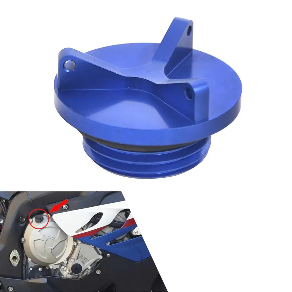 H2CNC Engine Oil Filler Cap Cover Plug Screw For BMW S1000R 2013-2017 S1000RR S 1000RR 2009-2017 S1000XR 2014-2017 CNC Billet