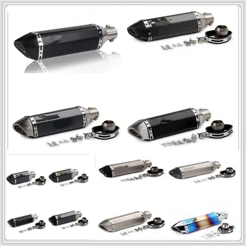 

51mm Motorcycle steel Exhaust pipe Muffler universal DB killer for HONDA CB190R VT1100 GROM MSX125 Honda XADV 750 X-11
