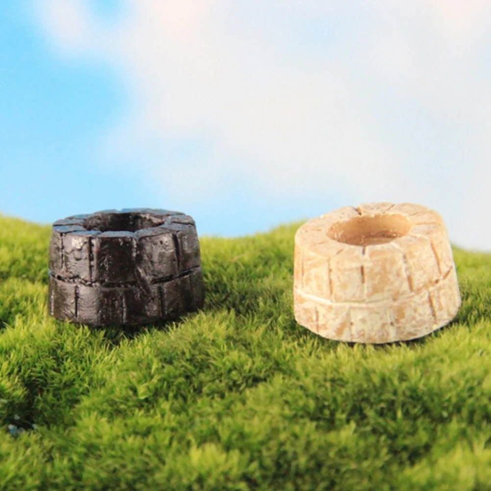 

Old Well Miniature Fairy Garden Ornament Decor Pot DIY Craft Accessories Dollhouse