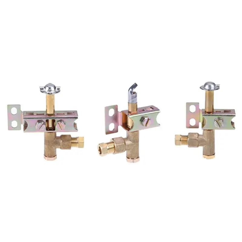 

1PCS Gas room heater ODS pilot burner flame for ignition Pilot Burner One Way Flame 2 Hole Bracket Can Have Natural or LP Gas