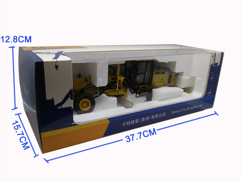 1:35 модель, литье под давлением, строительная модель, SEM919 модель грейдера, копия сплава цинка, коллекция