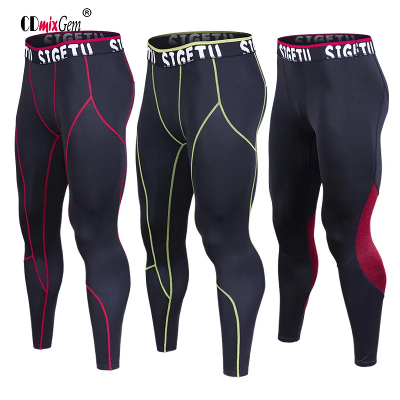 

New Men's body shaping pants comfortable breathable quick-drying tight-fitting stretch Sport Legging