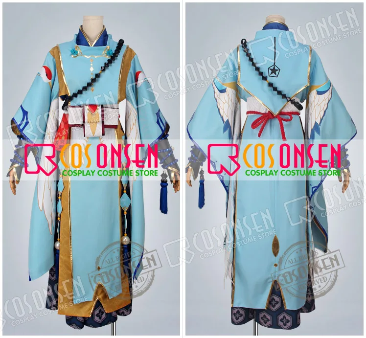 COSPLAYONSEN Игры Onmyoji Abe no Seimei Косплей Костюм полный комплект