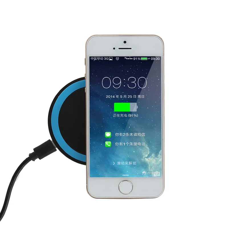 Беспроводное зарядное устройство Qi с usb кабелем для зарядки долговечное IPhone Nokia