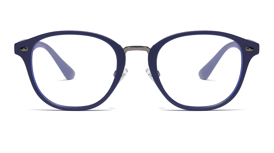 Ретро Круглые Компьютерные очки для женщин и мужчин, анти-синий светильник, блокирующие защитные очки для глаз, радиационные игровые очки Blue Ray