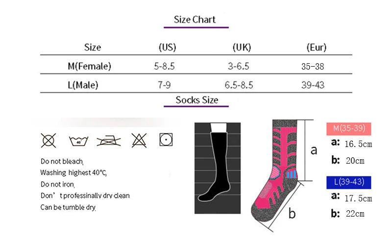 sck0198 long socks seze table