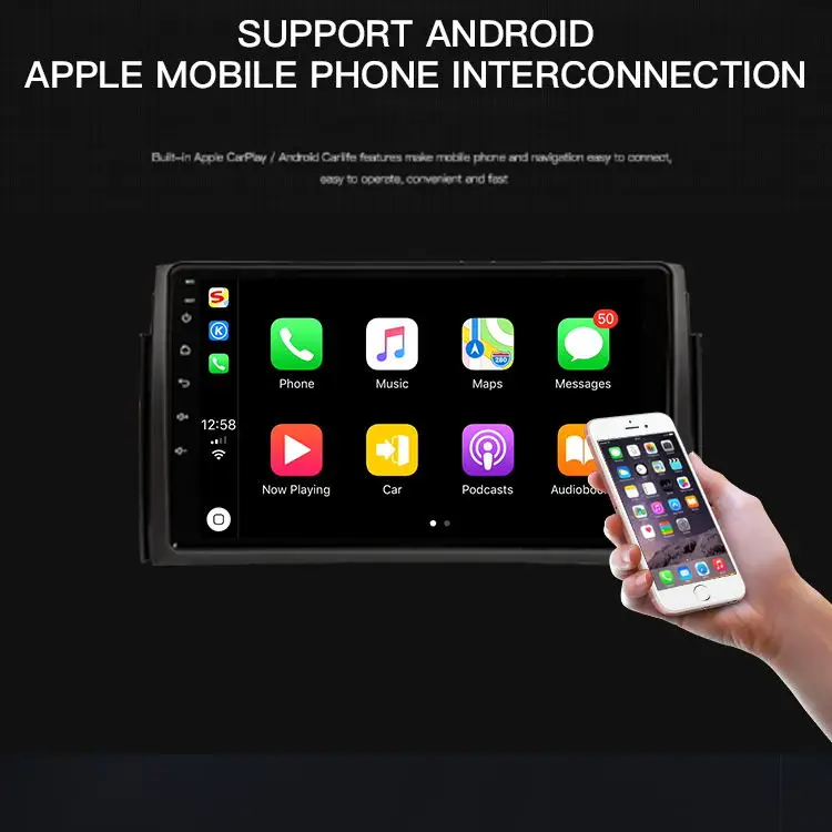 Perfect 9" Android 8.1 Car DVD Multimedia Player GPS Navigation For Jeep Renegade 2016 2017 2018 Auto Radio Stereo 7