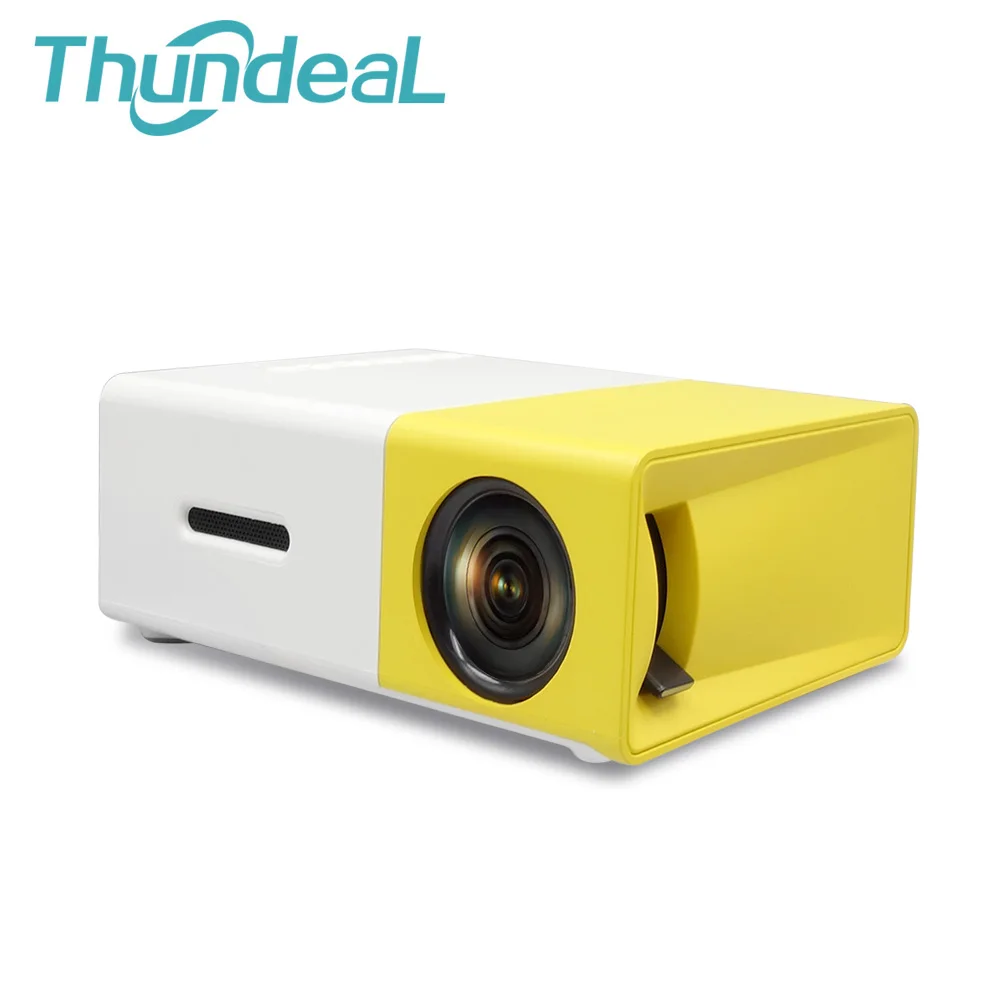 Thundeal YG300 YG 300 Newest Mini Portable Pico LED Projector SD HDMI AV SD USB Projectors