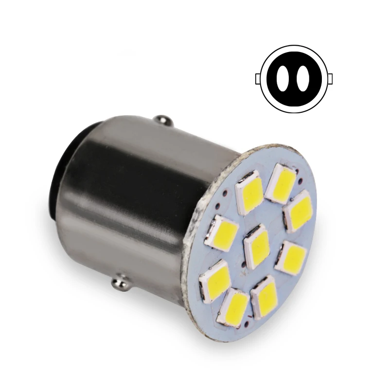 Автомобильный S25 1157 1156 Led Bay15d Ba15s Bau15s DRL 12 В белый s25 лампочка указателя поворота