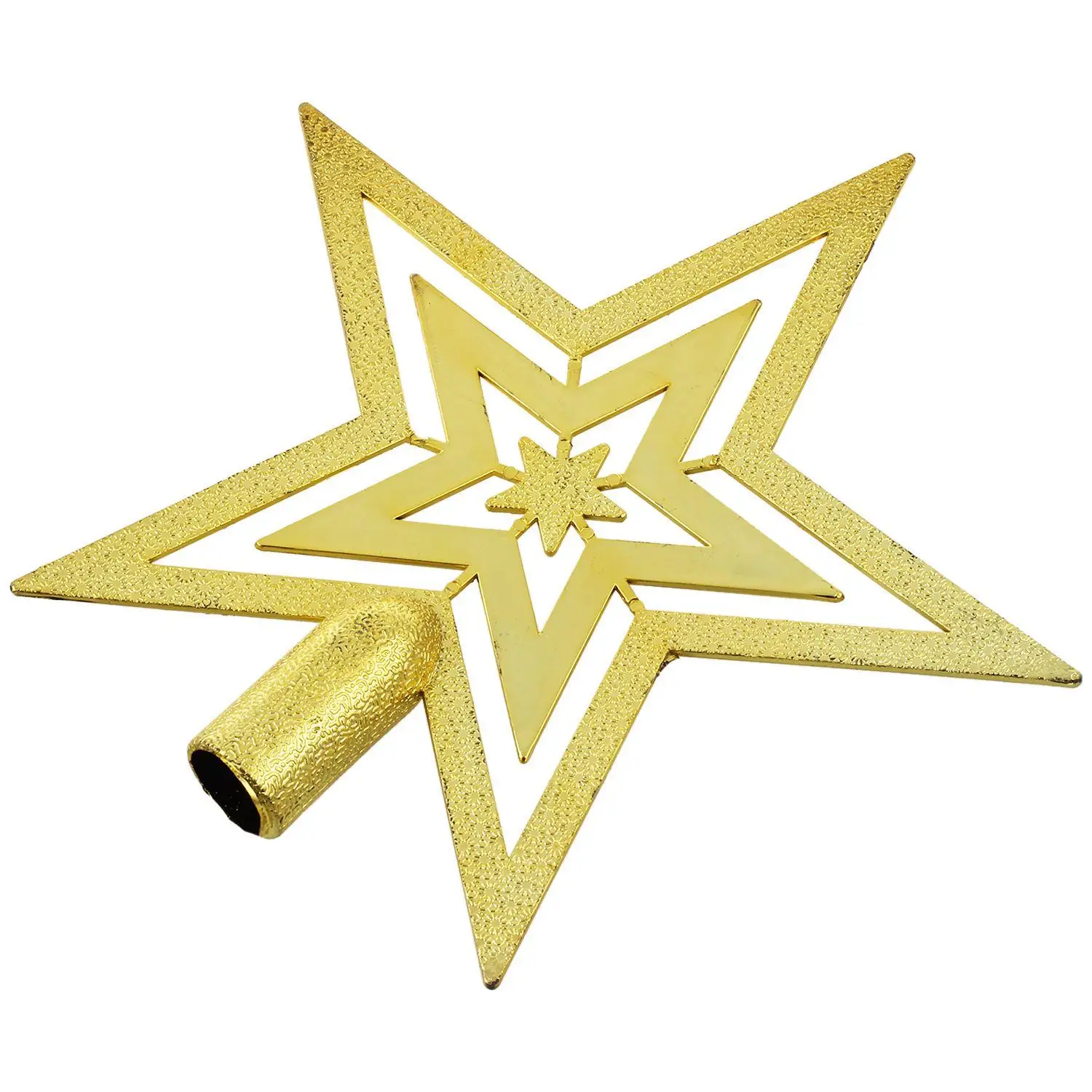 HOT SALE Top of the Christmas tree Christmas star tree top star