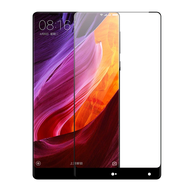 2.5D полное покрытие из закаленного стекла для Xiaomi mi x защитное стекло на экран