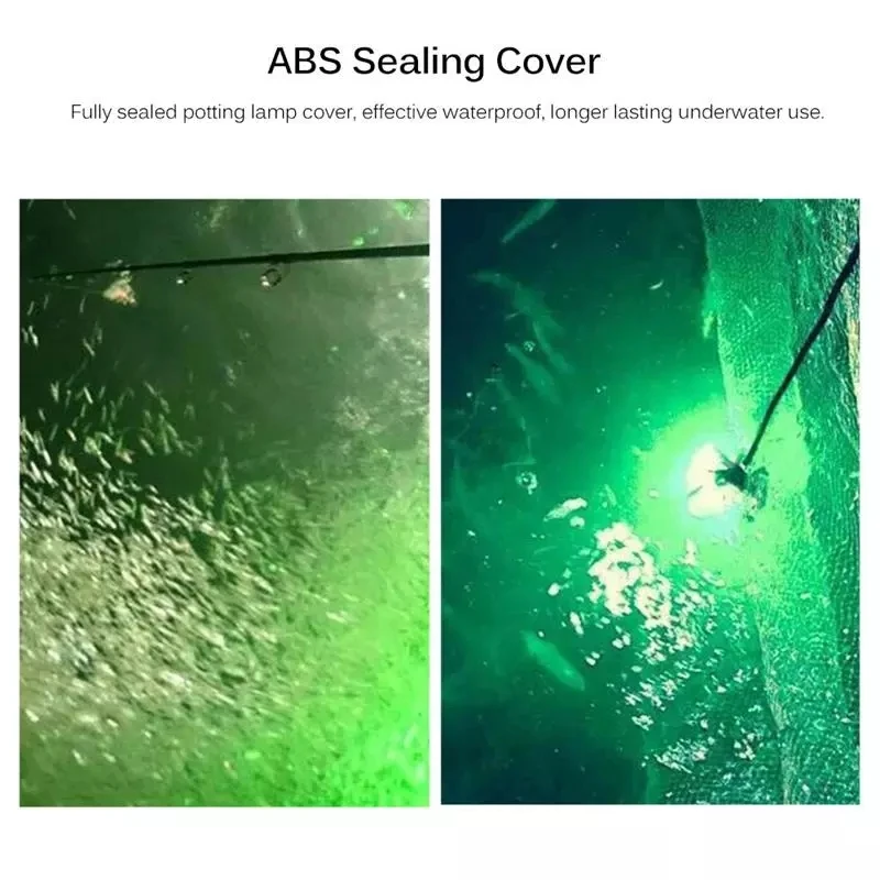 underwater fishing light for pools 220v waterproof 12v led powered marine lights strip switch fish quarium projector plug boat