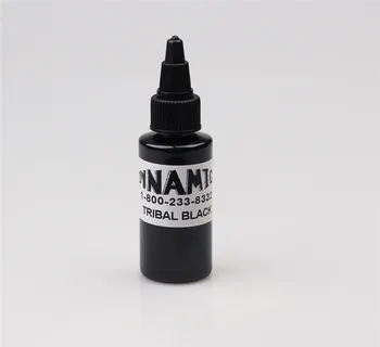 

5pcs TRIBAL BLACK ink tattoo colors 30ml 1OZ body painting paint permanent makeup supply