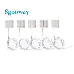 Бесплатная доставка Sgooway домашняя сигнализация Магнитный проводной датчик двери