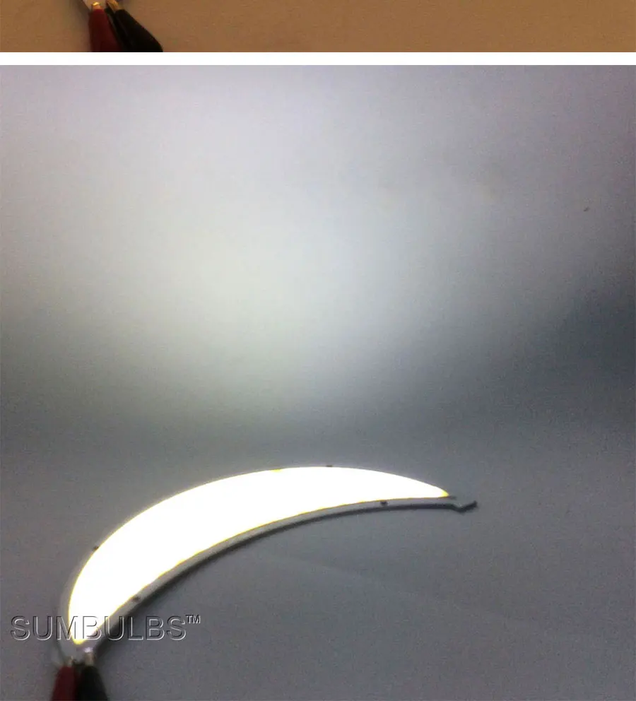 108mm 160mm Circular LED Chip COB Board Light 12V 50W 200W Super Bright Warm Cold White Rounded COB Lamp DC12-14V Sun Moon COB (17)