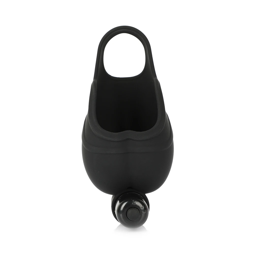 Silicone Men Testicle Massager Vibrator Scrotum Cock Ring Delay Ejaculation Silicone Cockring Adult Sex Toys For Men Masturbator (3)