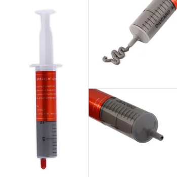 

New Gray Syringe Grease CPU Heat Sink Paste Tube Conductive Compound Wholesale