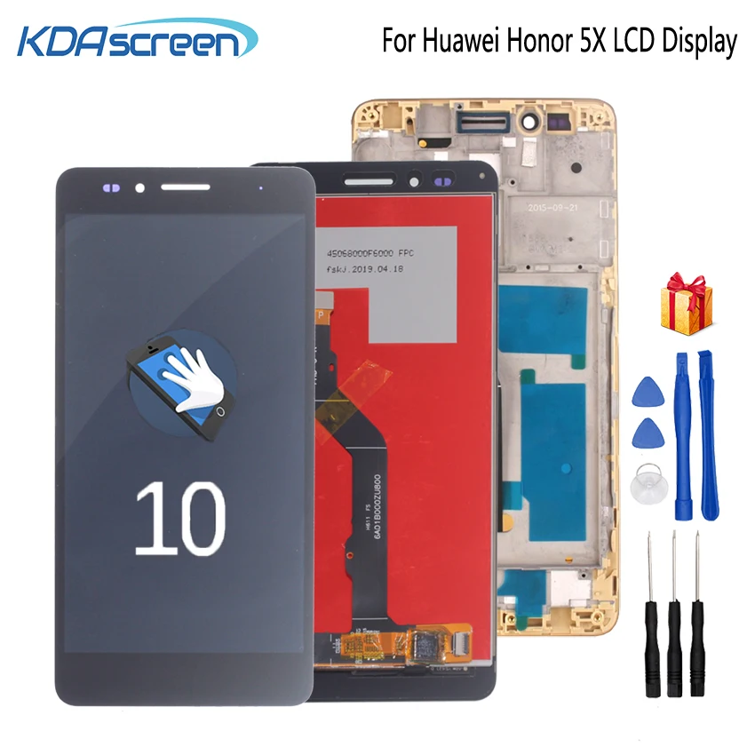 

Original For Huawei Honor 5X LCD Display Touch Screen Digitizer Assembly Screen For Huawei GR5 5.5 inches KIW-L21 Screen LCD