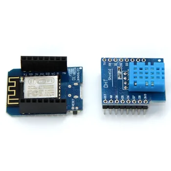 

1pcs D1 mini + DHT Shield Smart Electronics for Single-Bus Digital Temperature And Humidity Sensor Module With Matching Pins