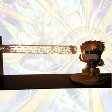 Dragon Ball Z Vegeta Super Saiyan Led Night Light Lamp Dragon Ball Lampara Son Goku Desk Lamp
