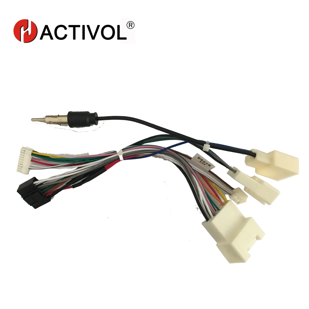 Audi A4 Amplificado Activo ISO Radio Arnés De estéreo//// Adaptador//conector de cableado