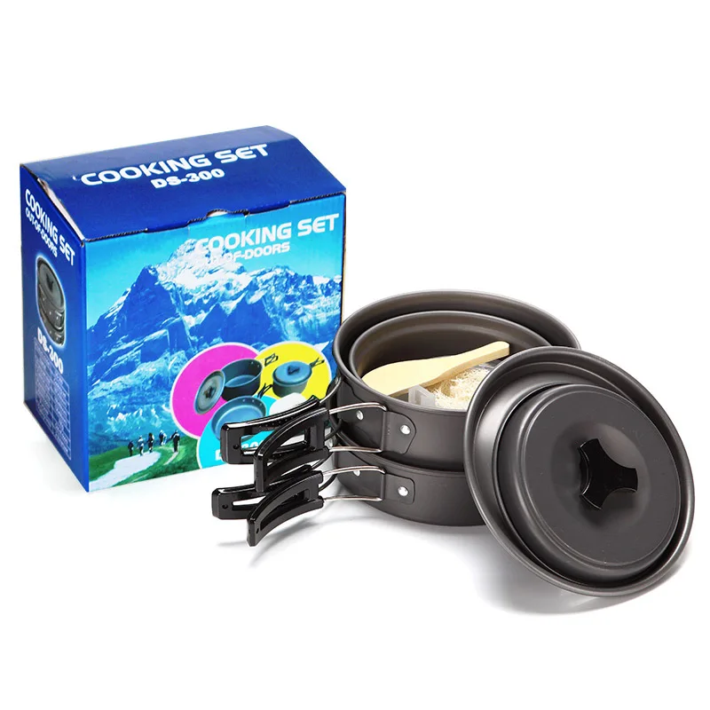 Desert&Fox Outdoor Cookware 1-2 Person, 2-3 Person, Portable Pot Bowl Backpacking Cmaping Tableware Set for Hiking, Picnic Desert&Fox Outdoor Cookware 1-2 Person, 2-3 Person, Portable Pot Bowl Backpacking Cmaping Tableware Set for Hiking, Picnic