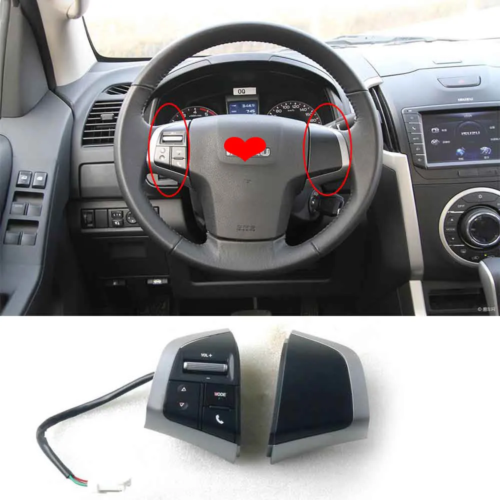 

For ISUZU DMAX Steering Wheel Audio Music Control Switch