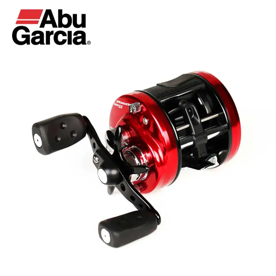 Abu Garcia Ambassadeur SX круглая Катушка AMBSX 5,3: 1 Коэффициент 12.5LB/5,6 кг Максимальное сопротивление 4 подшипника центробежная тормозная система