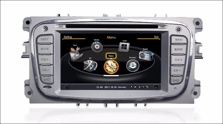 Cheap Liislee Car Multimedia System For Ford Kuga 2008~2012 Radio Stereo Wifi DVD Player GPS Satellite Nav Navigation HD Touch Screen 3