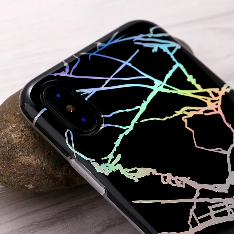 Chrome Marble Stone for iphone 8  (7)