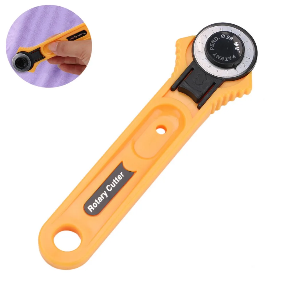 

1PCS 28mm Rotary Cutter Blade Circular Cut Patchwork Fabric Leather Craft Sewing Tools Fabric Cutting Craft Tool