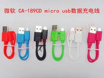 

Free shipping For Nokia mobile phone CA-189CD micro usb data cable charging short-term color 25cm 2628AWG