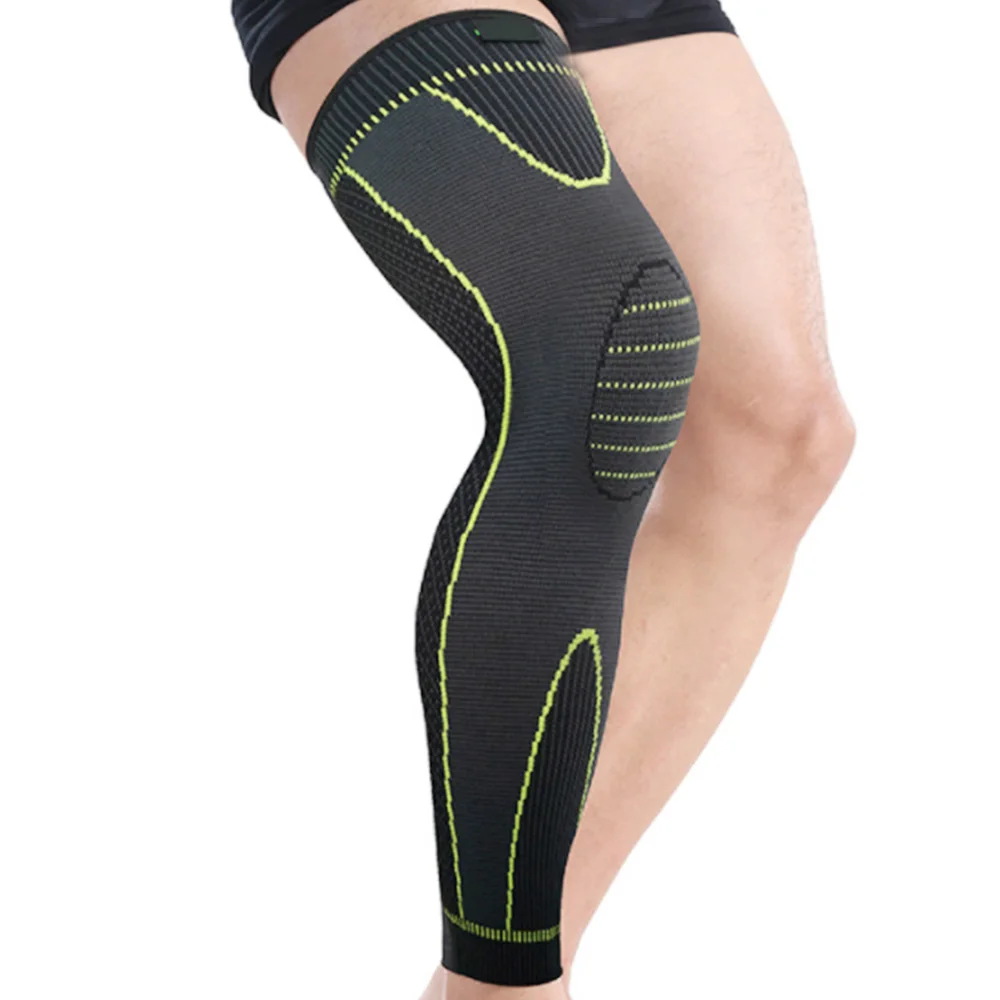 

Knitted Knee Protectors Gym Sports Fitness Yoga Running Knee Pads Brace Basketball Leg Warmers