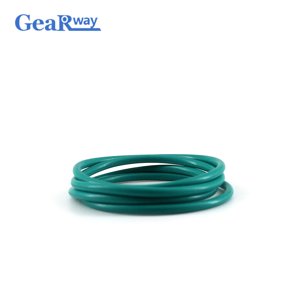 Уплотнительное кольцо Gearway 1 9 мм CS Green FKM уплотнительное шайба 21/22/23/24/38/39/40 OD