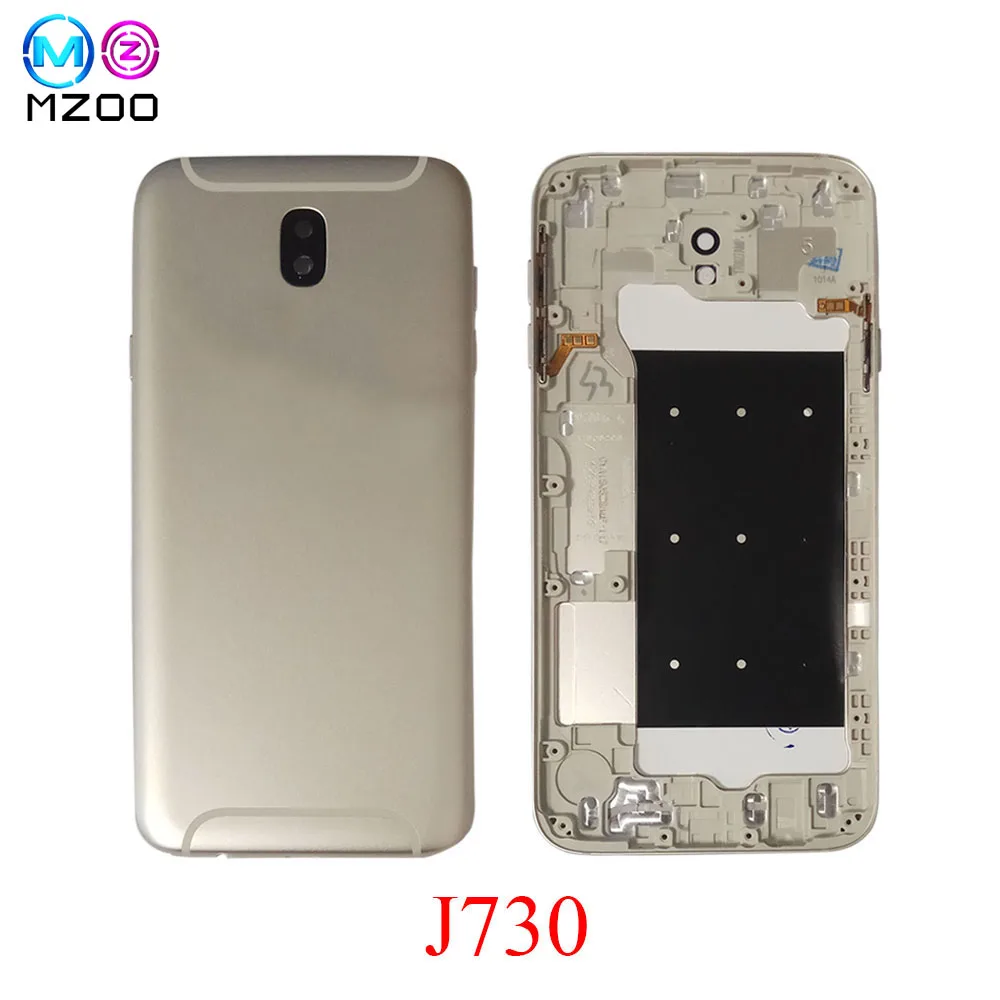 Для Samsung Galaxy J7 Pro 2017 J730 J730F SM 730F/DS J730G корпус батарейного отсека задняя крышка Корпус