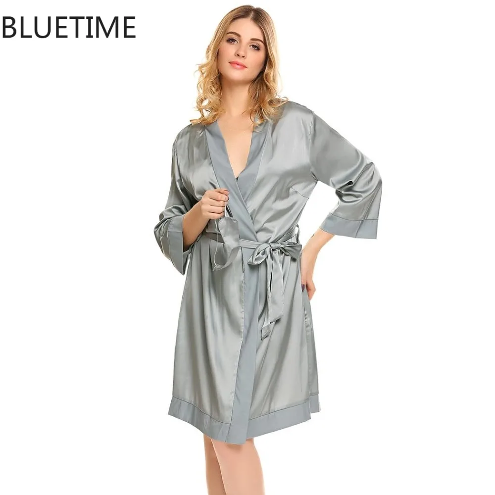 Summer Women Robe Sleepwear Plus Size Female Robes Sexy Bathrobe Home