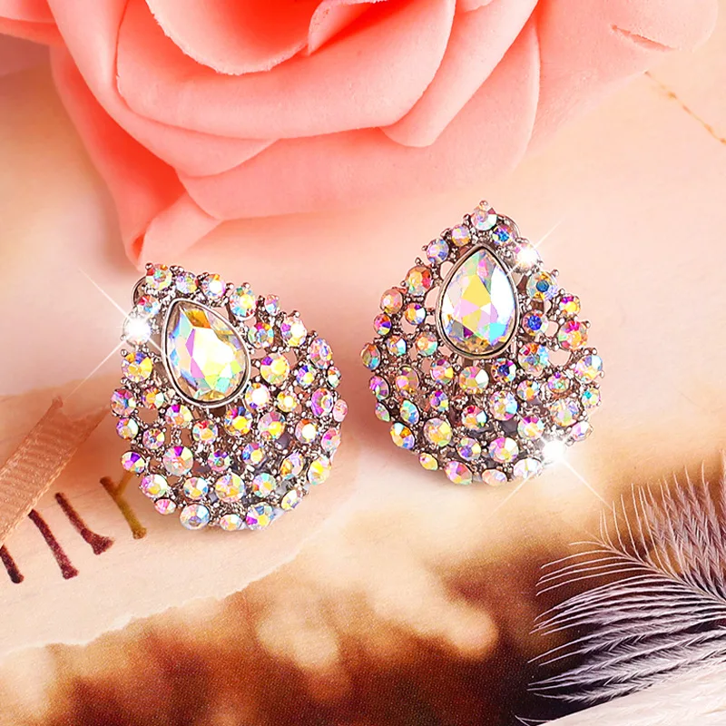 

Girls without ear pierced ears ear pins clip earrings