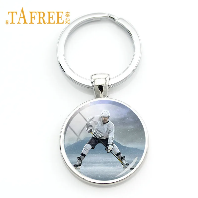 TAFREE высококачественная клюшка для хоккея с шайбой брелок ключей любителей