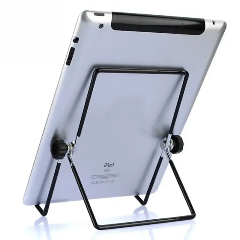 Adjustable Angle Stainless Steel Stand Holder Foldable Flip Rack for