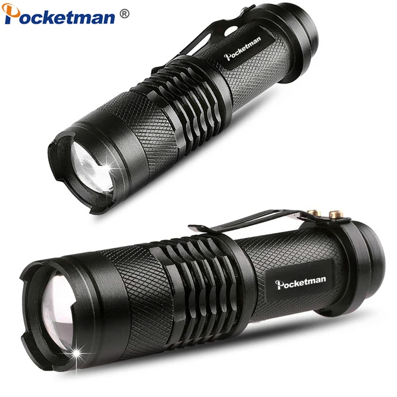 

Mini LED Flashlight 8000LM L2 T6 LED Torch Zoomable Flashlight Pocket Size Small Flashlight for Camping Hiking Emergency Using