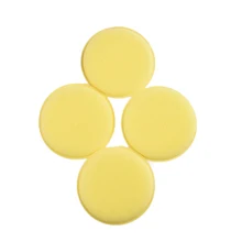 Автомобильная пенная губка для полировки воском Воск Аппликатор очистки детализации колодки желтый 12x