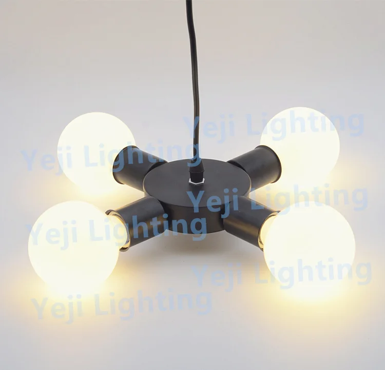 

Ceiling Light American Iron metal Art Loft Ceiling Lamp E27 ceramic lamp holder base for chandelier led pendant light fittings
