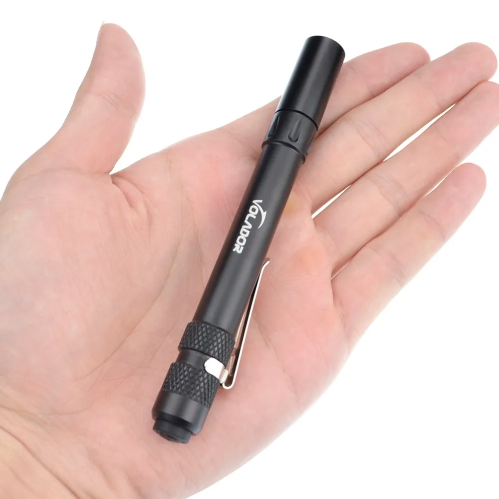 Мини Pocket Pen светодиодный фонарик, мини светодиодный фонарик ручка с CREE xm-g2 R5 300lm пальчиковые Питание от 2 ААА Батареи