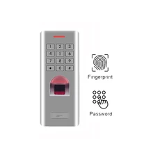 IP66 1000 пользователей автономный отпечатков пальцев кнопочная панель контроля доступа RFID считыватель для двери замок ворот контроля доступа по отпечаткам(без функции RFID