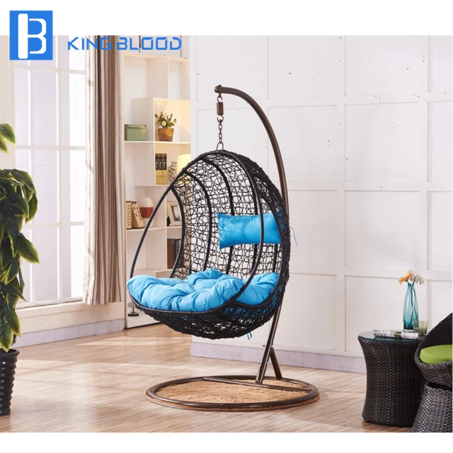 Outdoor Hanging Egg Chair Patio Garden Swinging Chairs In Patio