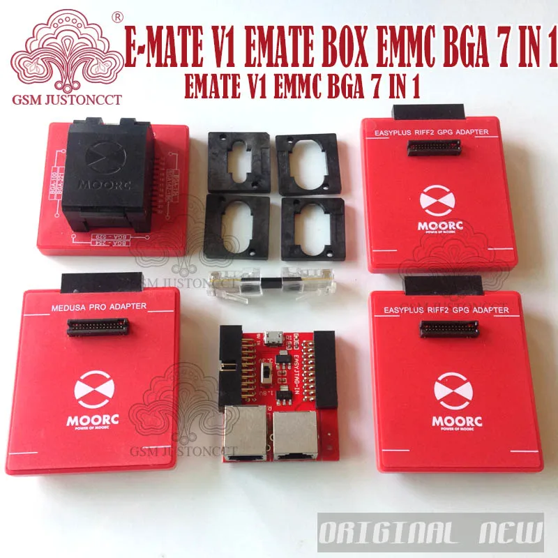 E-MATE V1 Emate box EMMC BGA 7 IN 1- gsmjustoncct-a5