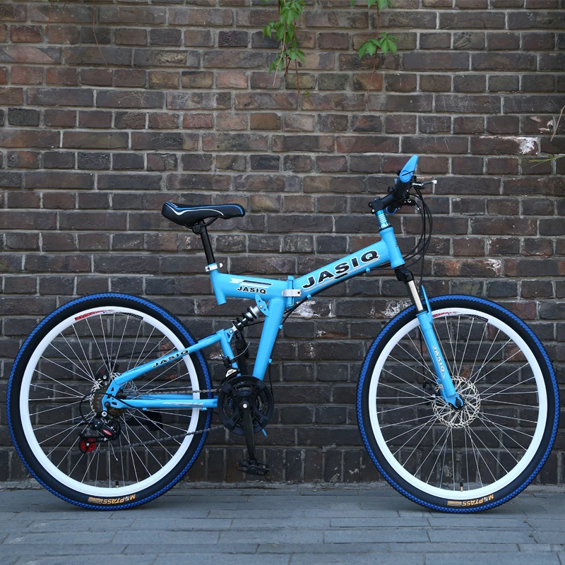 26inch folding mountain bike 21 speed mountain bicycle double disc brake bike New folding mountain bicycle Suitable for adults 26inch folding mountain bike 21 speed mountain bicycle double disc brake bike New folding mountain bicycle Suitable for adults