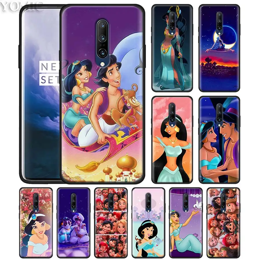 Capa Aladdin Princess Jasmine Phone Case for font b Oneplus b font font b 7 b